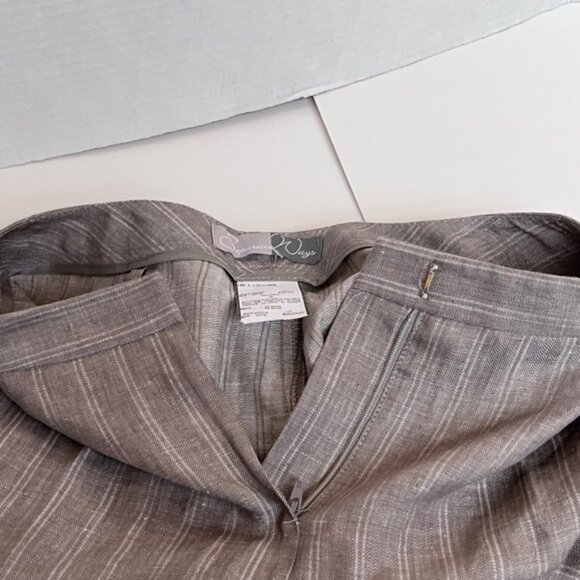 Linen  100 % New woman pants  trousers   brand new  Melanie Lyne - Picture 11 of 12